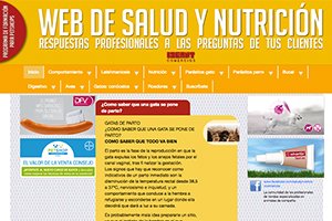 Web de salud y nutricion