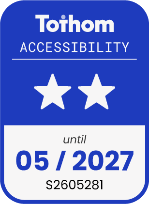Tothom Accessibility. Two Stars. Until 05/2027. S2605281