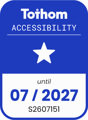 Tothom Accessibility. 1/3 stars. until 07/2027. S2607151