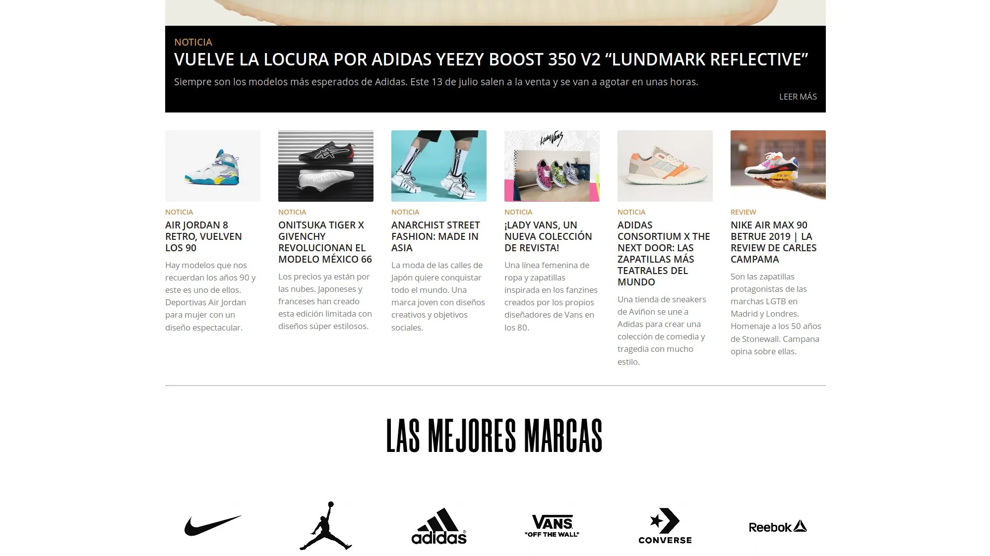 Zapatillas y Sneakers, un web de marketing i moda amb compromís social que aposta per l’accessibilitat
